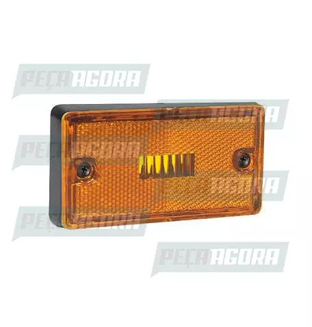 LANTERNA SETA VOLKSWAGEN DIANTEIRA BASE RETA COM PARAFUSO E COM SOQUETE DIREITO/