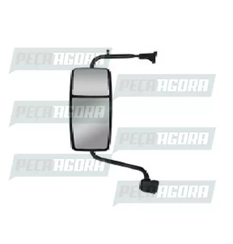 ESPELHO VOLKSWAGEN CONSTELLATON SEM DESEMBACADOR BIFOCAL CONVEXO COMPLETO DIREIT