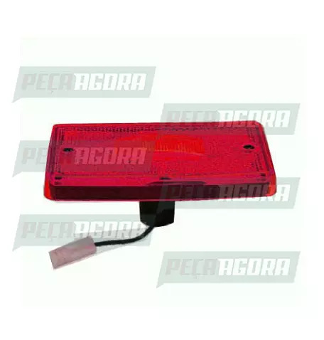 LANTERNA LATERAL FACCHINI RETANGULAR LED SOQUETE EXTERNO VM RN (456966)