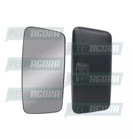 ESPELHO PARA SCANIA S5 DIREITO/ESQUERDO SEM BRACO SEM DESEMBACADOR SEM AUXILIAR 