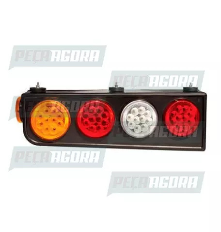 LANTERNA TRASEIRA KIT RANDON 40 LED SEM ABA PS 24V DIREITO PRADOLUX PL2066 (4514