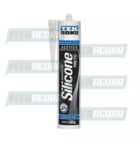 SILICONE DE VEDACAO ACETICO 280G PRETO TEKBOND (446611)