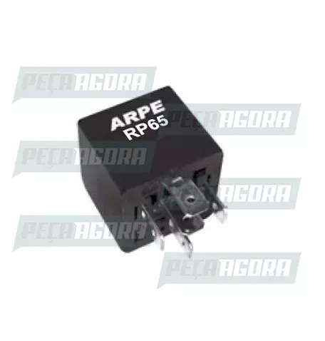 RELE PISCA COM 5 TERMINAIS SEM SUPORTE FORD CARGO TODOS 12V ARPE (459333)