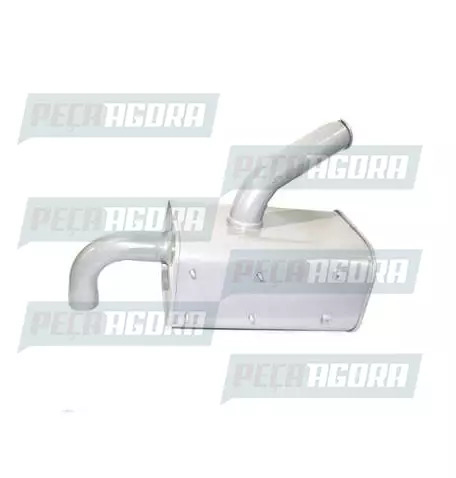 SILENCIOSO MERCEDES BENZ 1728/2423K ELETRON 4 SAIDA SOLO (6934907201.)