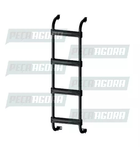 ESCADA TRASEIRA PRETA PARA SCANIA P 330 NICOLINI (423185)