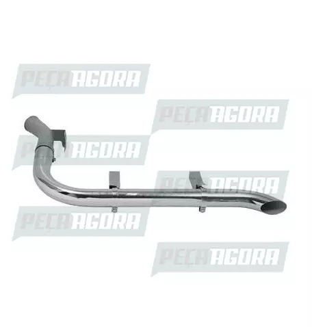 TUBO ESCAPAMENTO ESQUERDO 5'' PARA SCANIA 2012/2017 EURO 5 (KIT VEICULO COM SILE