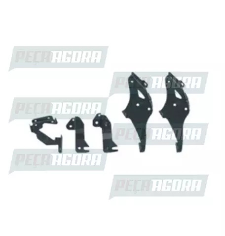 SUPORTE TAPA-SOL PARA SCANIA T/R 124/P/G/R 2008/2013 KIT FABBOF (444187)