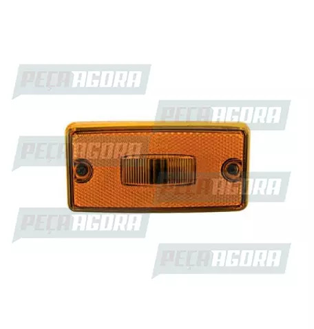 LANTERNA LATERAL FACCHINI RETANGULAR SOQUETE EXTERNO - AM PL0606 PRADOLUX (44390