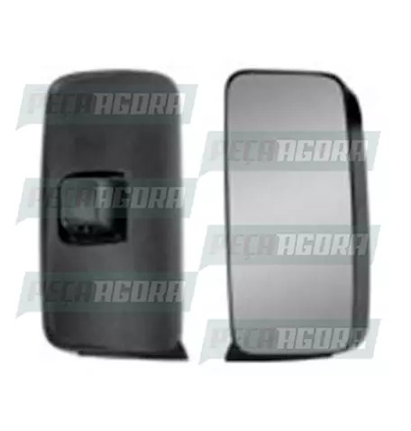 ESPELHO MB AXOR ATEGO 2013 A 2016 ESQUERDO SEM BRACO SEM DESEMBACADOR SEM AUXILI