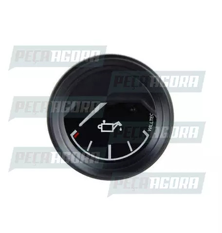 RELOGIO FORD TERMOMETRO ELETRICO PRESSAO OLEO 0-6 BAR 12V 52MM PT (97HU9B309AA/4