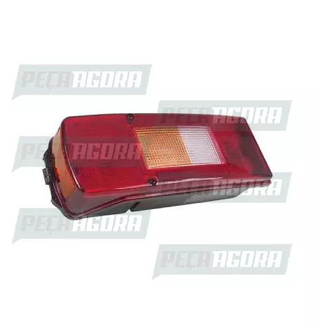 LANTERNA TRASEIRA VOLVO FH 2004 ... COM VIGIA COM TERMINAIS ADAPTACAO PRADOLUX P