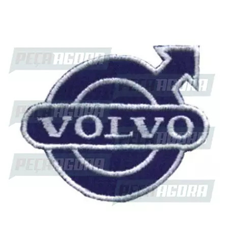 EMBLEMA BORDADO VOLVO AZ (444617)