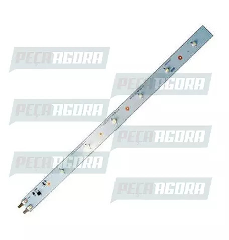 LAMPADA IMPORTADA LED REGUA ALTO BRILHO 24V 06 LEDS BRANCO 60MM DNI 8839 (449832