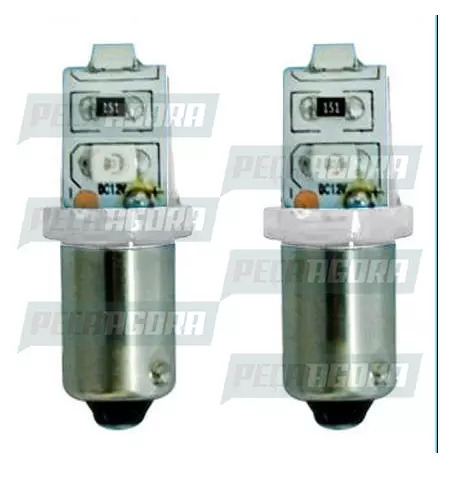 PAR LAMPADA IMPORTADA LED 69 24V 03 LEDS BRANCA (PAR) (439914)