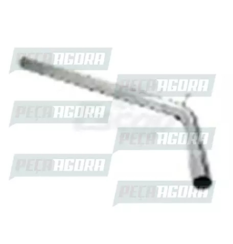 TUBO ESCAPAMENTO SILENCIOSO TB1021 MERCEDES BENZ 1218/2418 CARA CHATA (442055)