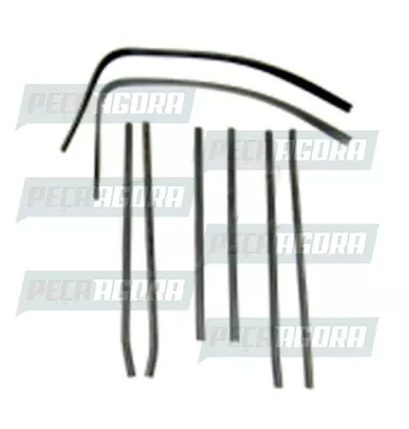 CANALETA PORTA VOLKSWAGEN DELLIVERY/WORKER COM PESTANA COMPLETO UNIVEL (442081)