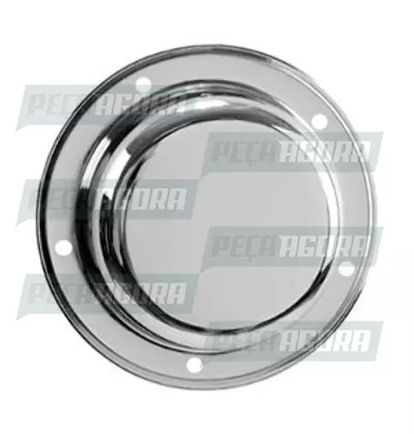 PAR SOBRE TAMPA DO CUBO RANDON NOVA 5 FUROS PEQUENA CROMADA (PAR) (447394)