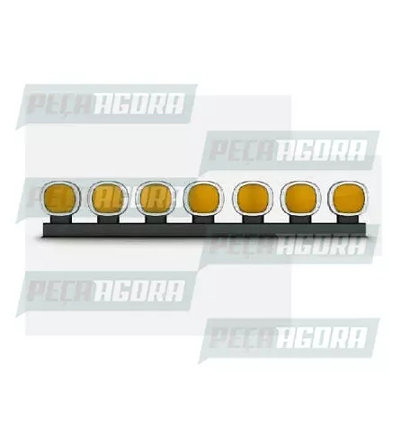 LANTERNA FOGUINHO 7 MARIAS LED AMARELO CLASSICA 2257 (453175)