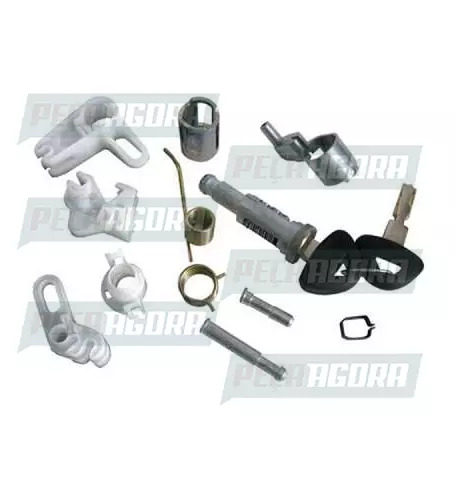 CILINDRO MACANETA EXTERNA PORTA COM CHAVE PARA SCANIA SERIE 4 (KIT REP) - ATEM (