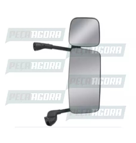 ESPELHO PARA SCANIA S5 DIREITO COM BRACO SEM DESEMBACADOR COM AUXILIAR FABBOF (1