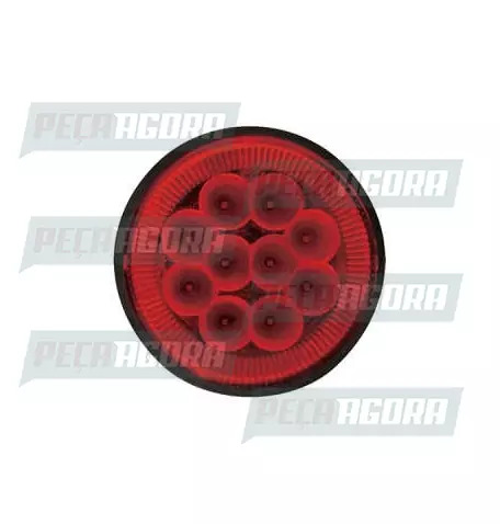 LANTERNA TRASEIRA RANDON COM 10 LEDS 2 POLOS VM. PRADOLUX PL0760 (442002)