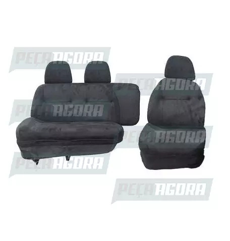 SOFA CAMA INDIVIDUAL VELUDO SAO GERALDO FORD CARGO PT (451814)