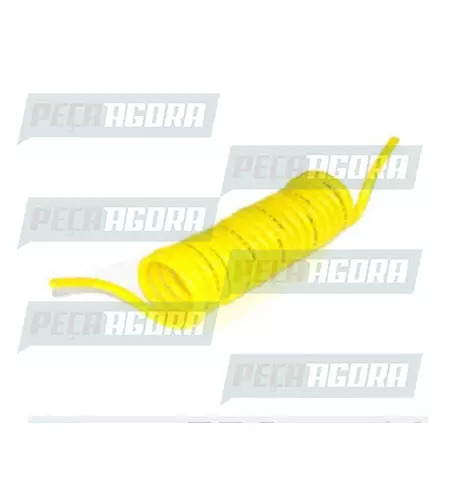 MANGUEIRA AR ESPIRAL 3,50 MT.NYLON PU SEM BICO LIMPEZA CABINE - AM PLUS (E70)