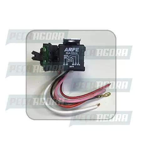 RELE AUXILIAR UNIVERSAL SOQUETADO 5 TERMINAIS  COM SUPORTE  40/30A 24V ARPE (459