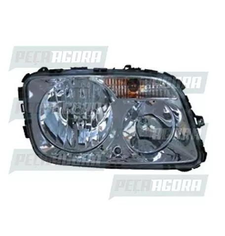 FAROL MB ACTROS PRINCIPAL DIREITO IMPORTADO COM MOTOR DE FOCO IMPORTADO (453097)