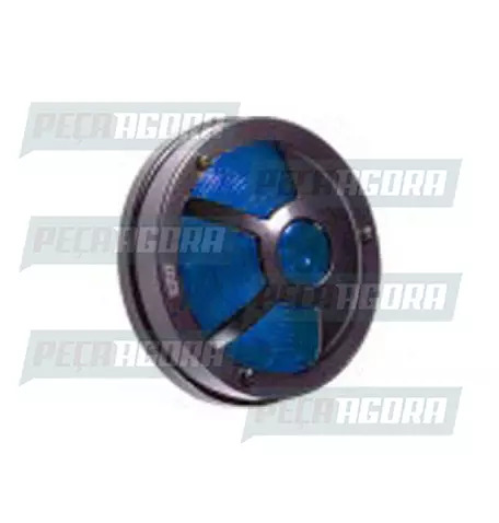 LANTERNA ESTRIBO PRETA 03 JANELAS - AZ 1117/3 SINALSUL (421260)