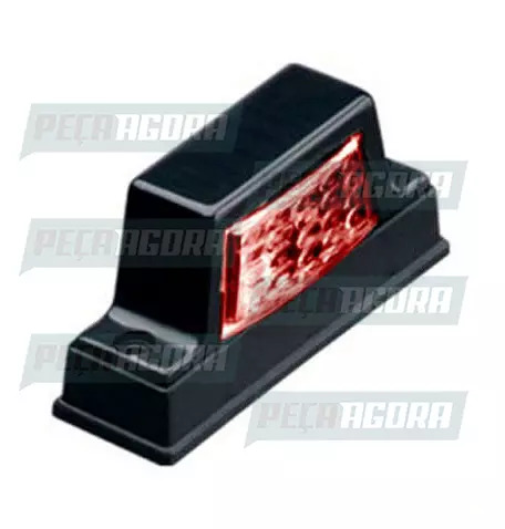 LANTERNA PLACA UNIVERSAL - VERMELHO 1061PS SINALSUL (421515)