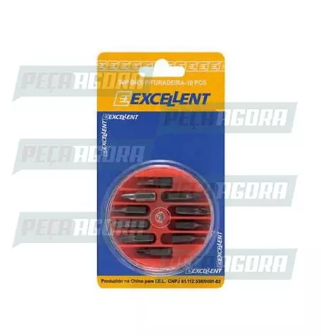 BITS FURADEIRA JOGO COM 10 PCS (440226)