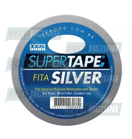 FITA SILVER PRATA 48MMX25M TEKBOND (448035)