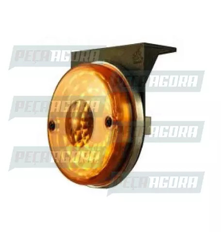 LANTERNA LATERAL RANDON 2000 LED BIVOLT COM SUPORTE PS METALIZADA-AM -AF (449308