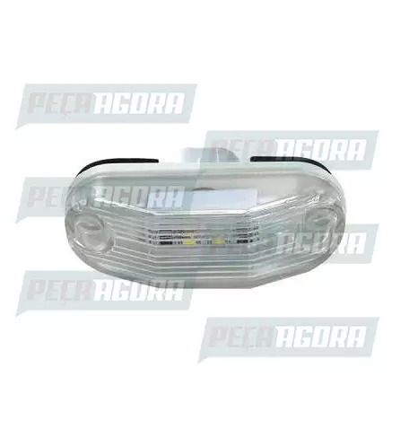 LANTERNA PLACA/DELIMITADORA COM LED ACRILICO ONIBUS - CR PL13224162 PRADOLUX (45