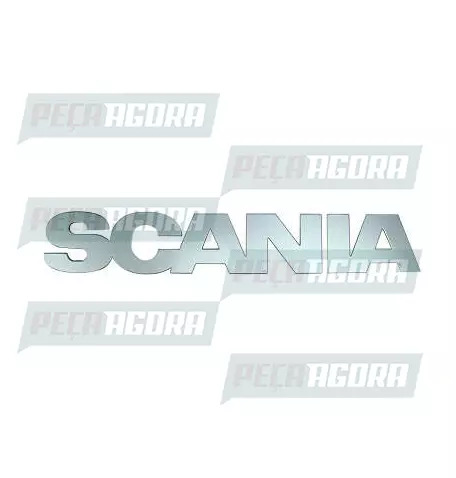 PAR ACABAMENTO LETREIRO PARA SCANIA SERIE 5 G/R 2010.. INOX JETTA (454618)