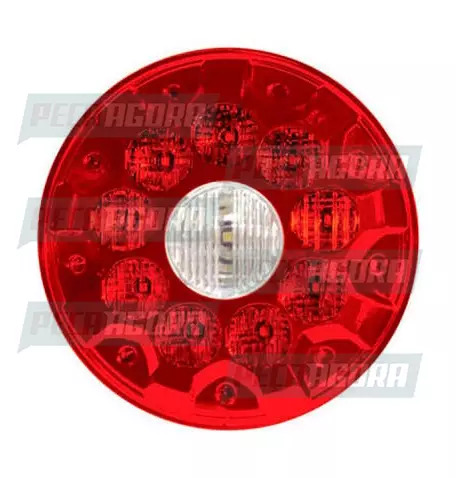 LANTERNA TRASEIRA NOMA 10 LEDS  24V PS VM/CR PRADOLUX PL0788 (451392)