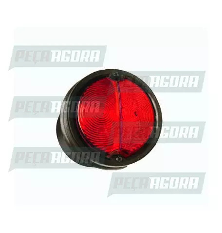 LANTERNA TRASEIRA RANDON ANTIGO REDONDA 3 SOQUETE - VM RN (456472)