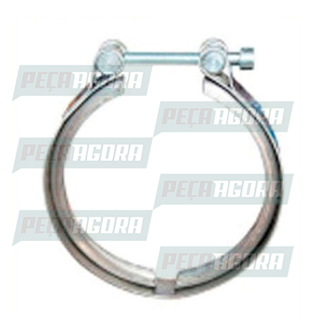ABRACADEIRA INOX VOLVO FH TUBO MOTOR 5'' EURO 5 (21029030/21719872)