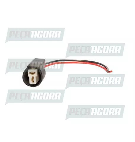 SOQUETE 2 VIAS COM GUARDA PO TIPO FASTON 6,3MM PL9948 PRADOLUX (443887)