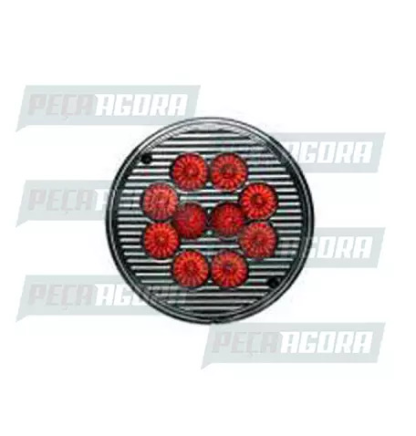 LANTERNA TRASEIRA RANDON CRISTAL COM 10 LEDS VM 24V 2170.24 SINALSUL (425084)