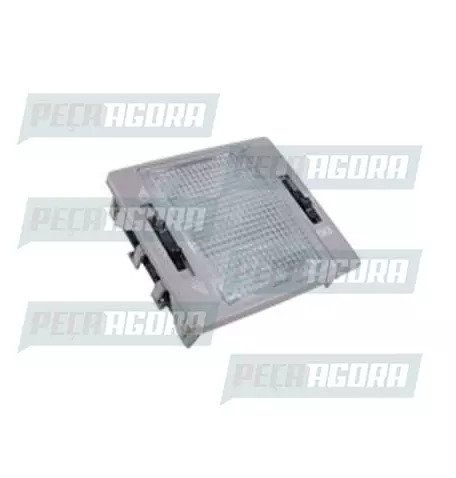 LANTERNA TETO INTERNO VOLKSWAGEN CAMINHAO 2000 ... COM DIRECIONADOR FOCO DSC (32