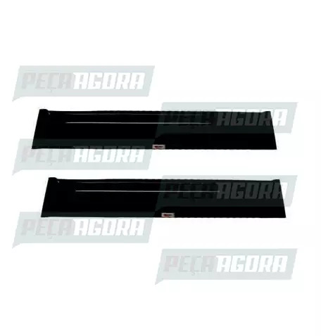 PAR PAR CALHA CHUVA FORD CARGO - RETA - LARGA (448288)