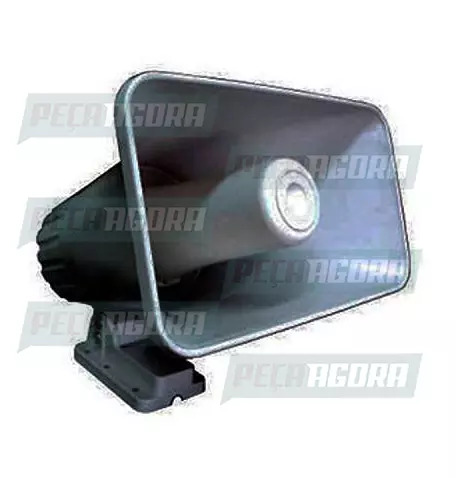 SIRENE ELETRONICA GIGANTE 12V 130DB 2,5A/30W(2 TOQUES ALARME) DNI 3400 (448883)