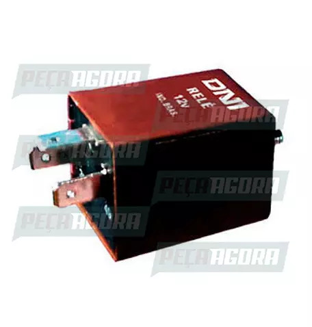 RELE COMANDO PISCA 3 TERMINAIS COM PARAFUSO FIXACAO  FORD/GM/VOLKSWAGEN 12V DNI 
