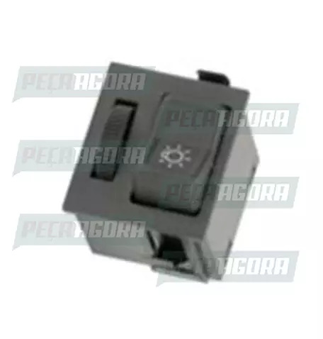 INTERRUPTOR DE LUZ VOLKSWAGEN CAMINHAO 94/03 COM REOSTATO DIRETEC (305941531A)