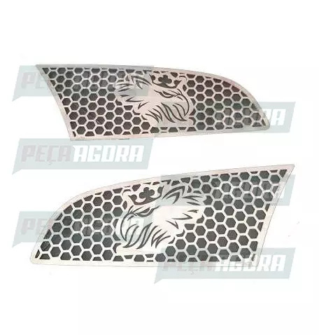 PAR APLIQUE CENTRAL ENTRADA AR PARA SCANIA G/R SERIE 5 ANTIGO (456808)