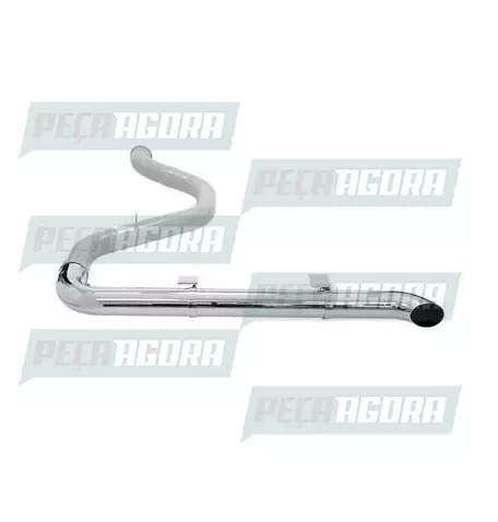 TUBO ESCAPAMENTO ESQUERDO 5'' DAF XF (KIT P/TANQUE 520 LITROS) TB131 FABBOF (456