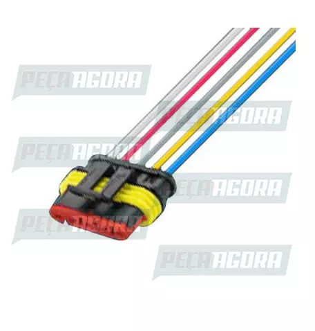 CONECTOR LANTERNA TRASEIRA DIVERSAS 5V SINALSUL 305 (445074)