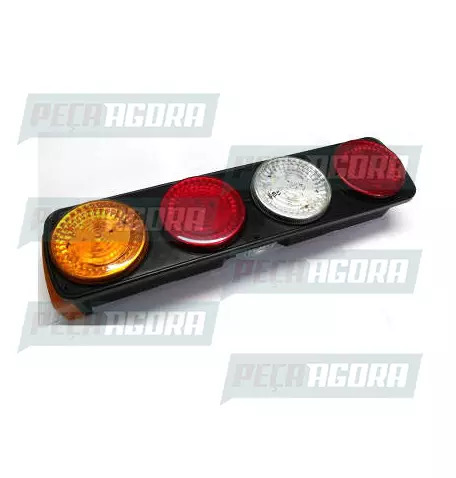 LANTERNA TRASEIRA CARRETA LED 24V SEM VIGIA SEM ABA AF (455064)